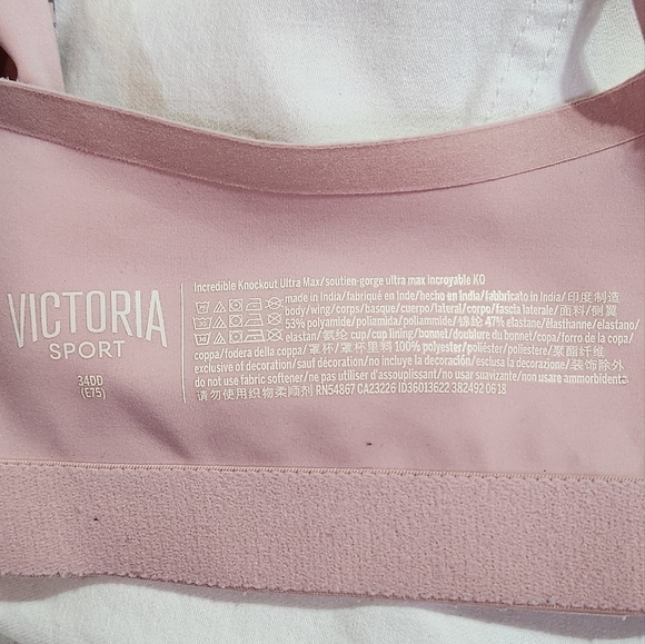 Victoria's Secret Incredible Knockout Ultra Max Sports Bra In Pink - Picture 6 of 7